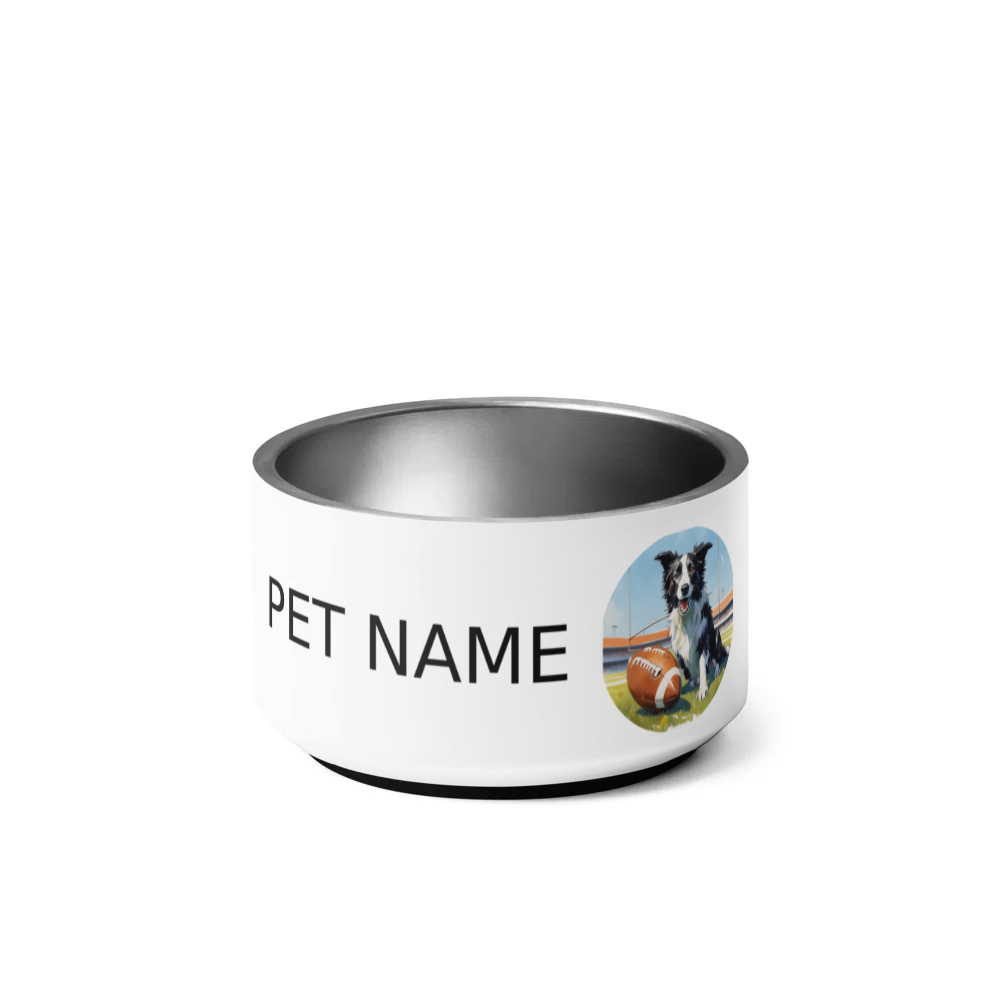 PugMug Custom Border Collie Pet Bowl