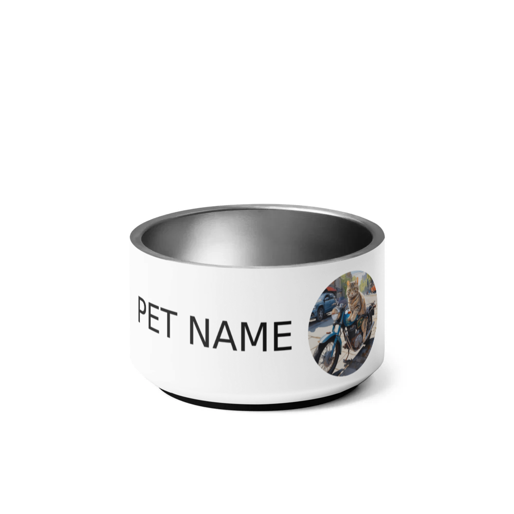 PugMug Custom Tabby Scottish Fold Cat Pet Bowl