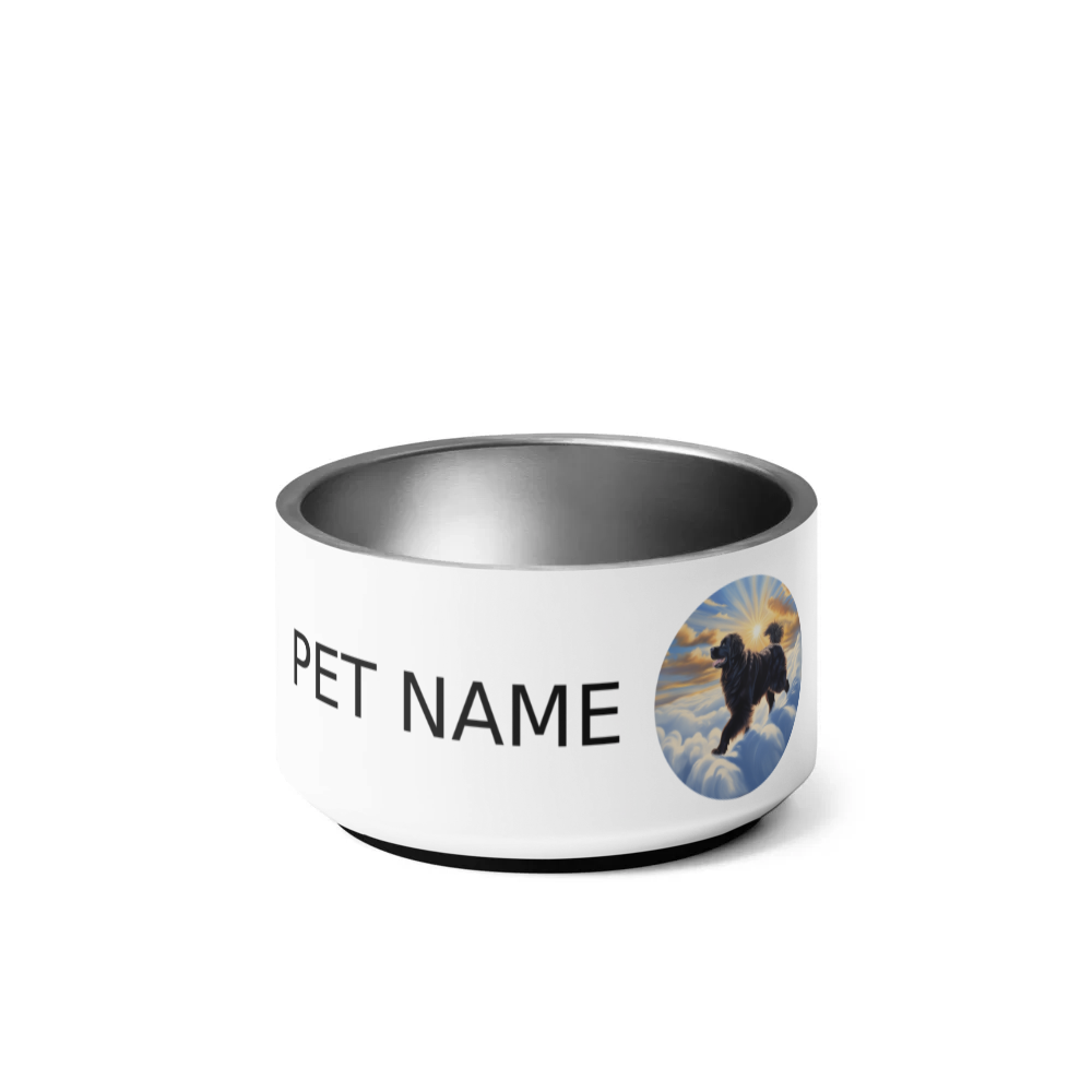 PugMug Custom Newfoundland Pet Bowl