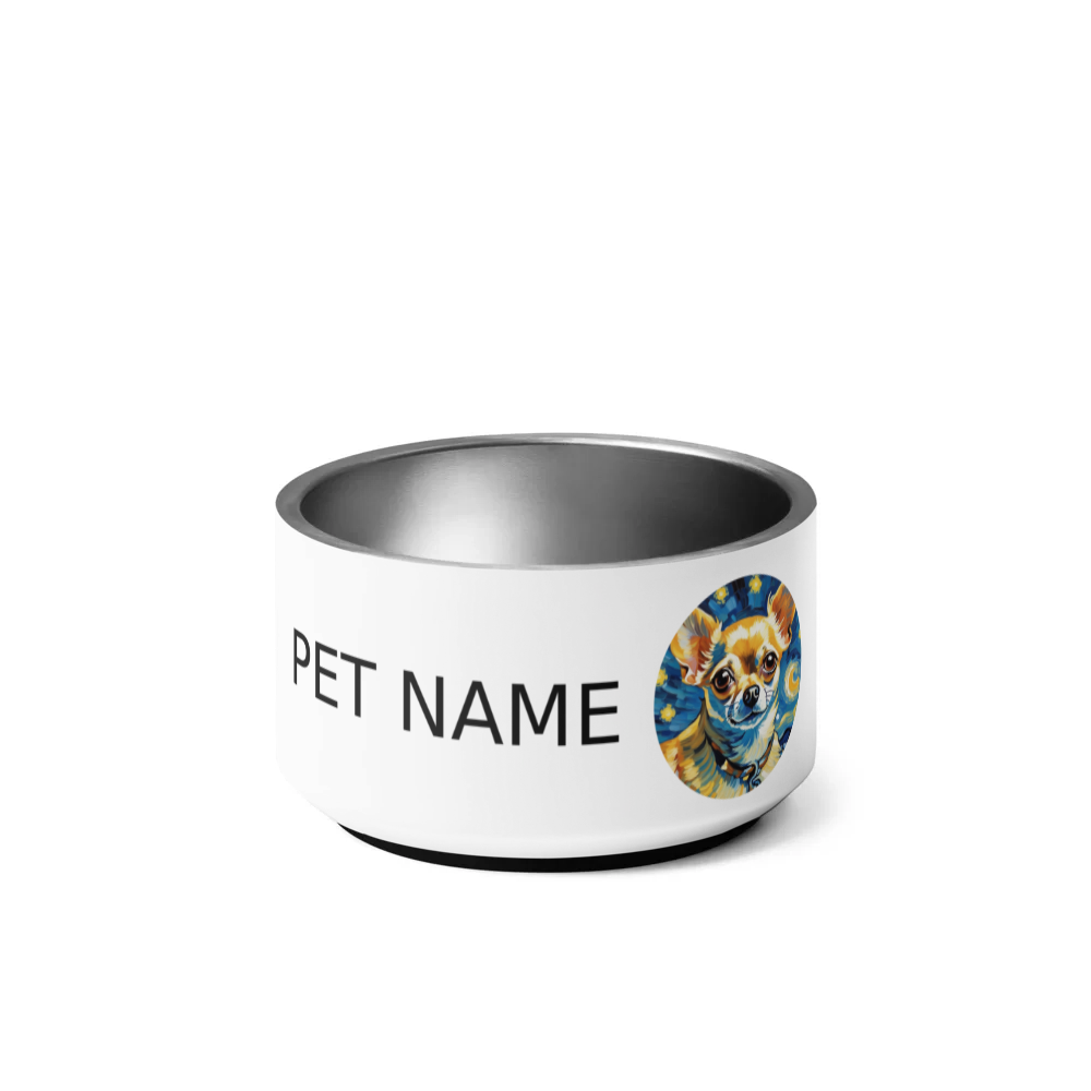 PugMug Custom Chihuahua Pet Bowl