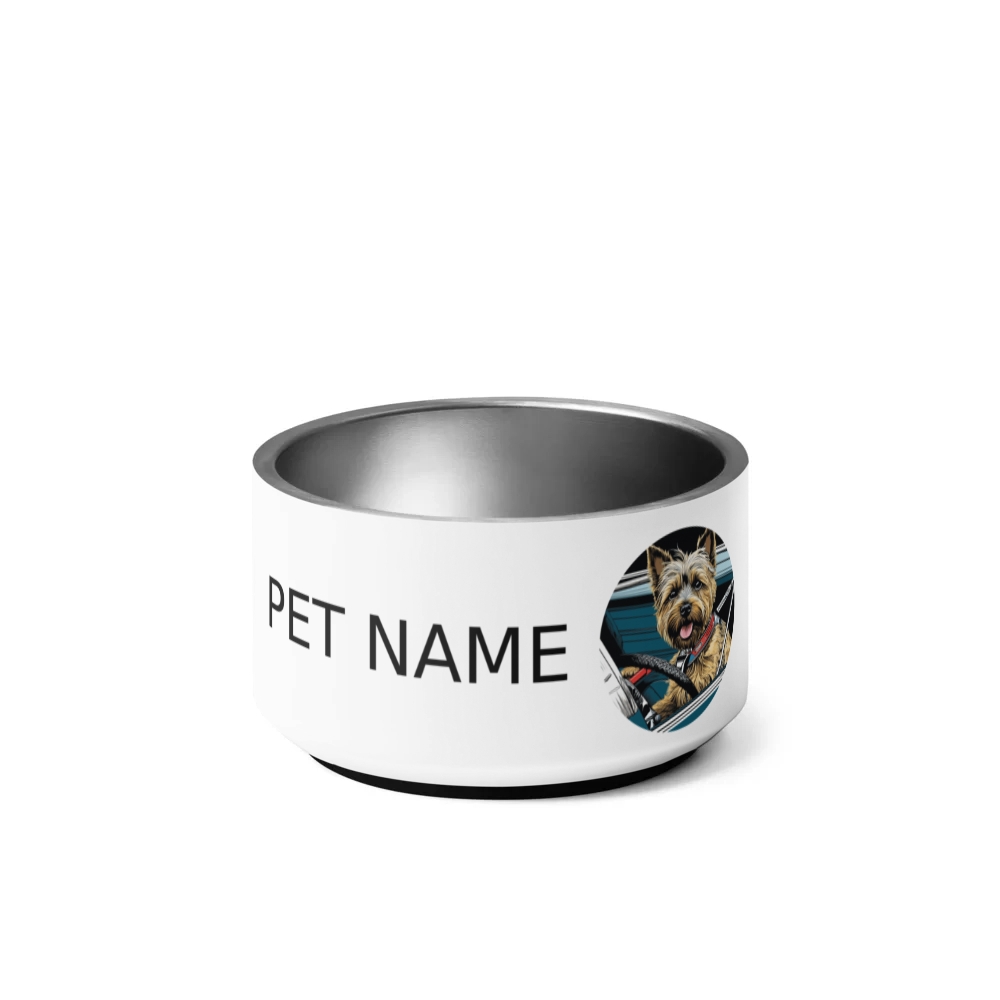 PugMug Custom Cairn Terrier Pet Bowl
