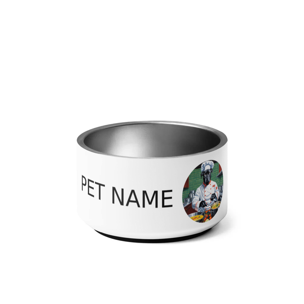 PugMug Custom Cane Corso Pet Bowl