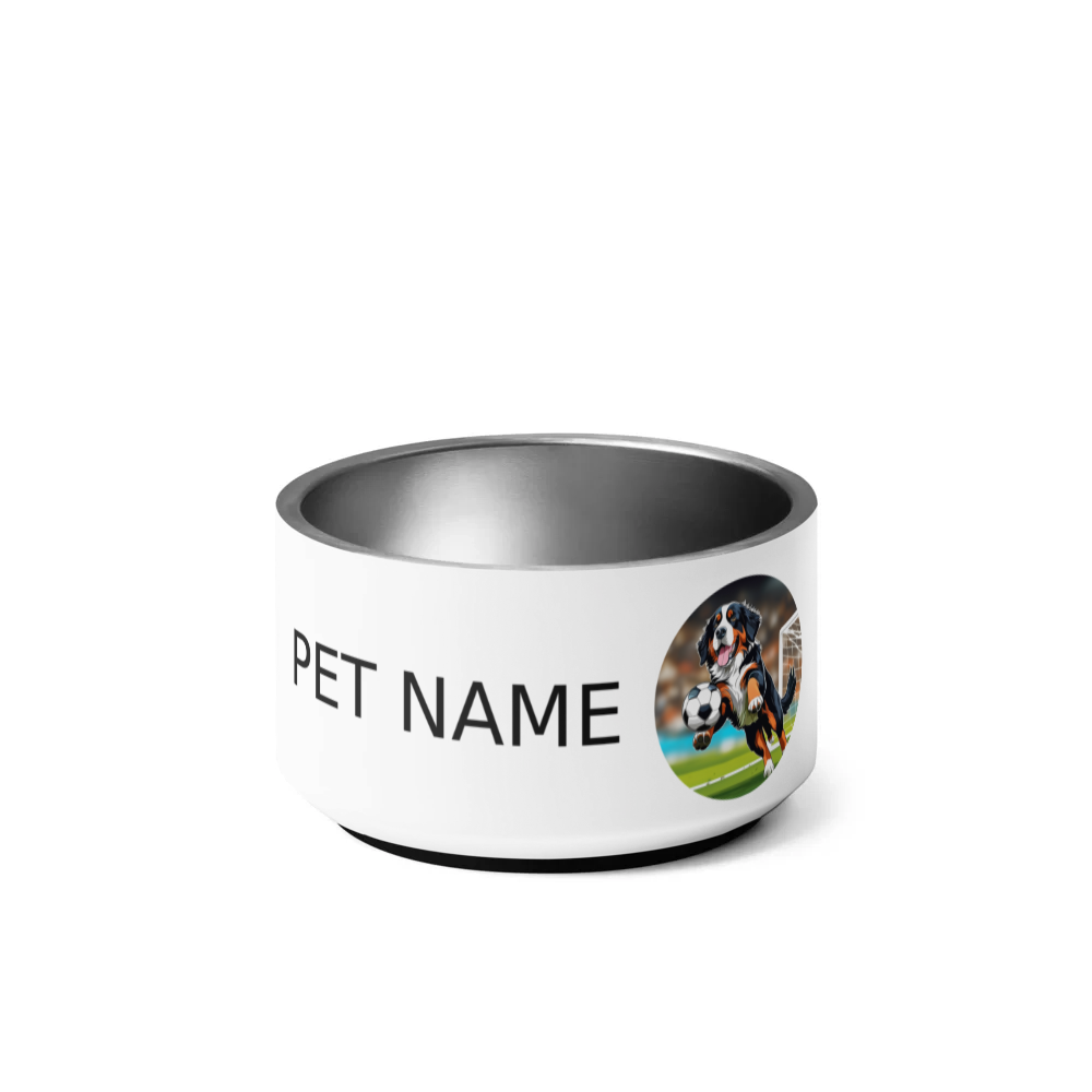 PugMug Custom Bernese Mountain Dog Pet Bowl
