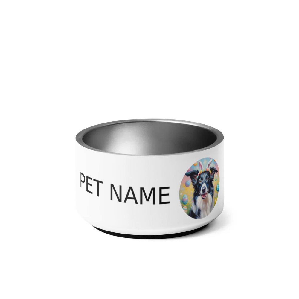 PugMug Custom Border Collie Pet Bowl