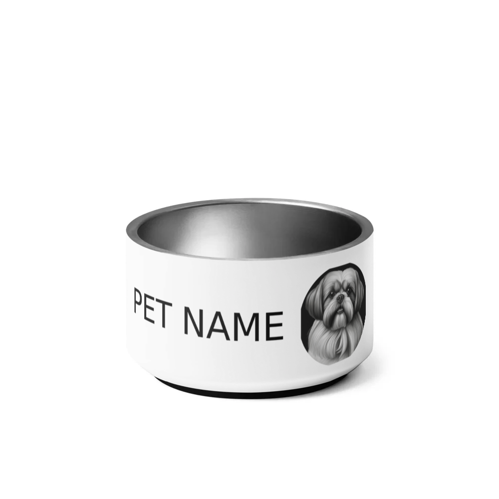 PugMug Custom Shih Tzu Pet Bowl