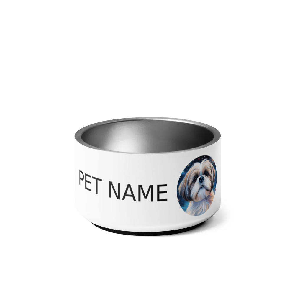 PugMug Custom Shih Tzu Pet Bowl