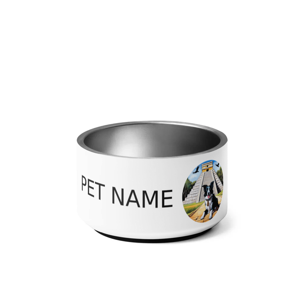 PugMug Custom Border Collie Pet Bowl