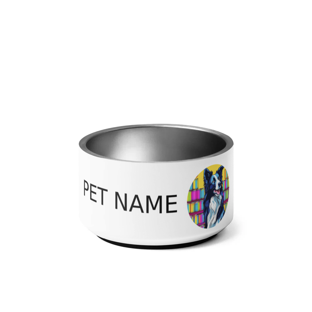 PugMug Custom Border Collie Pet Bowl