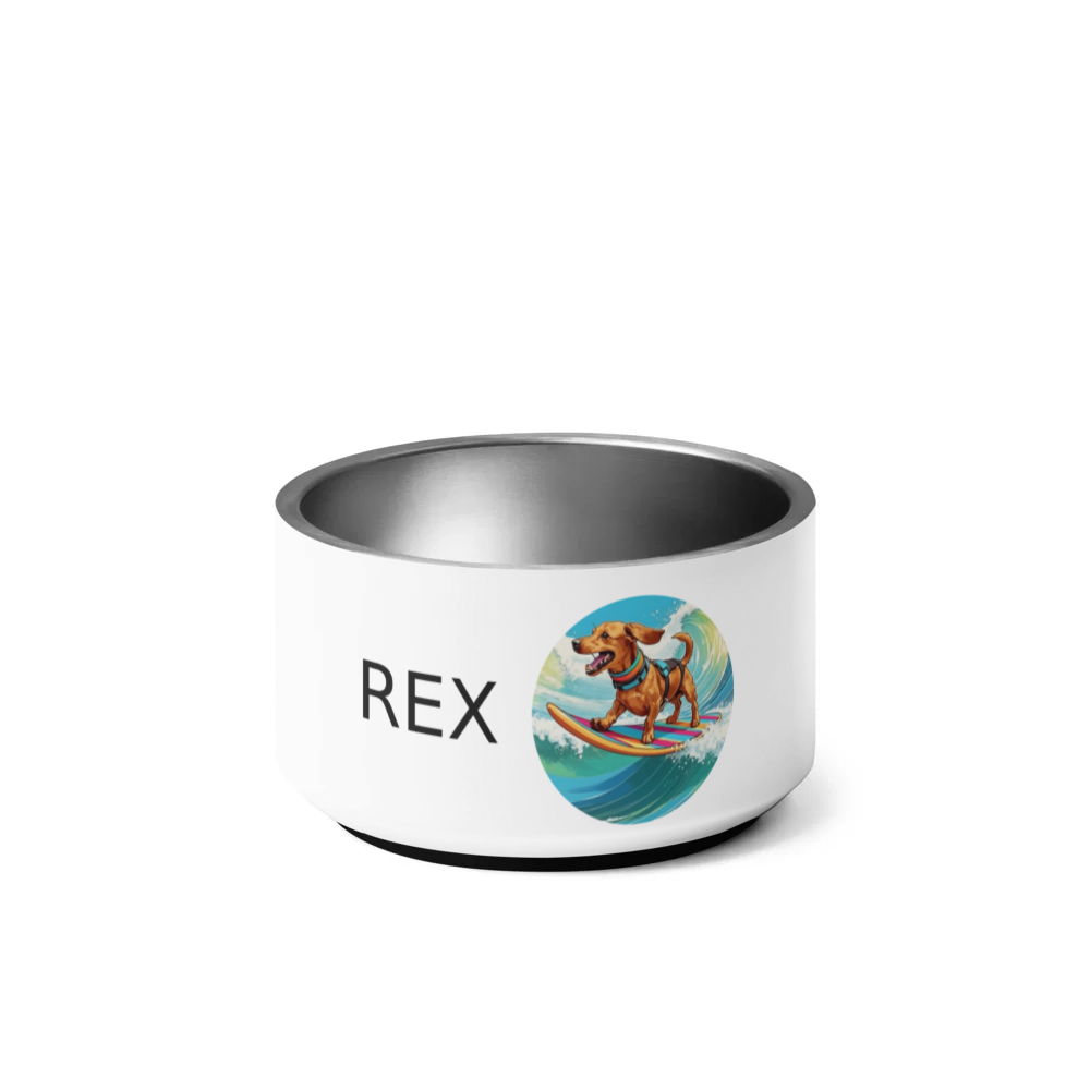 PugMug Custom Rex Pet Bowl