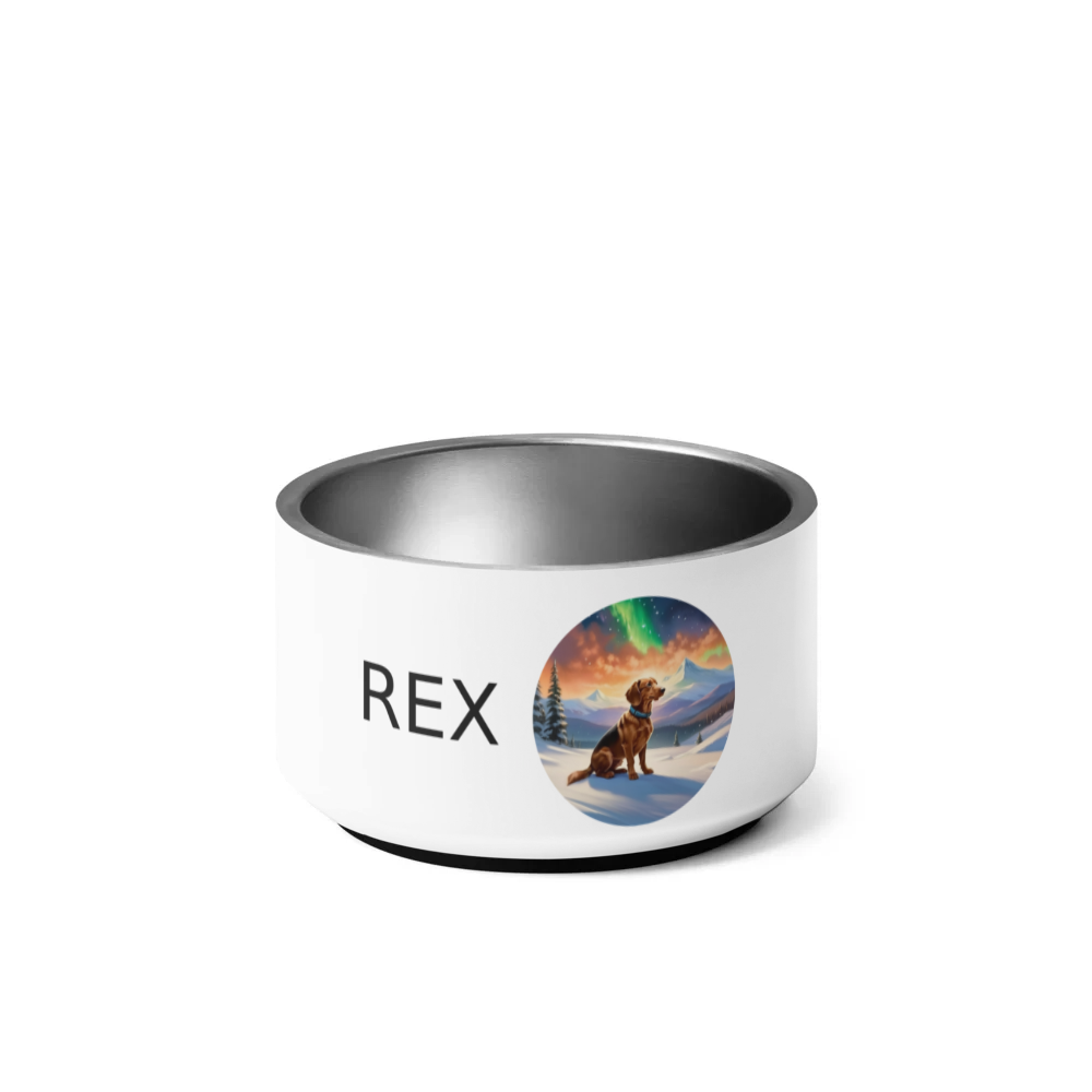 PugMug Custom Rex Pet Bowl