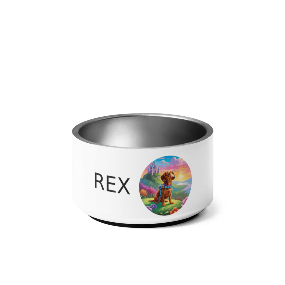 PugMug Custom Rex Pet Bowl