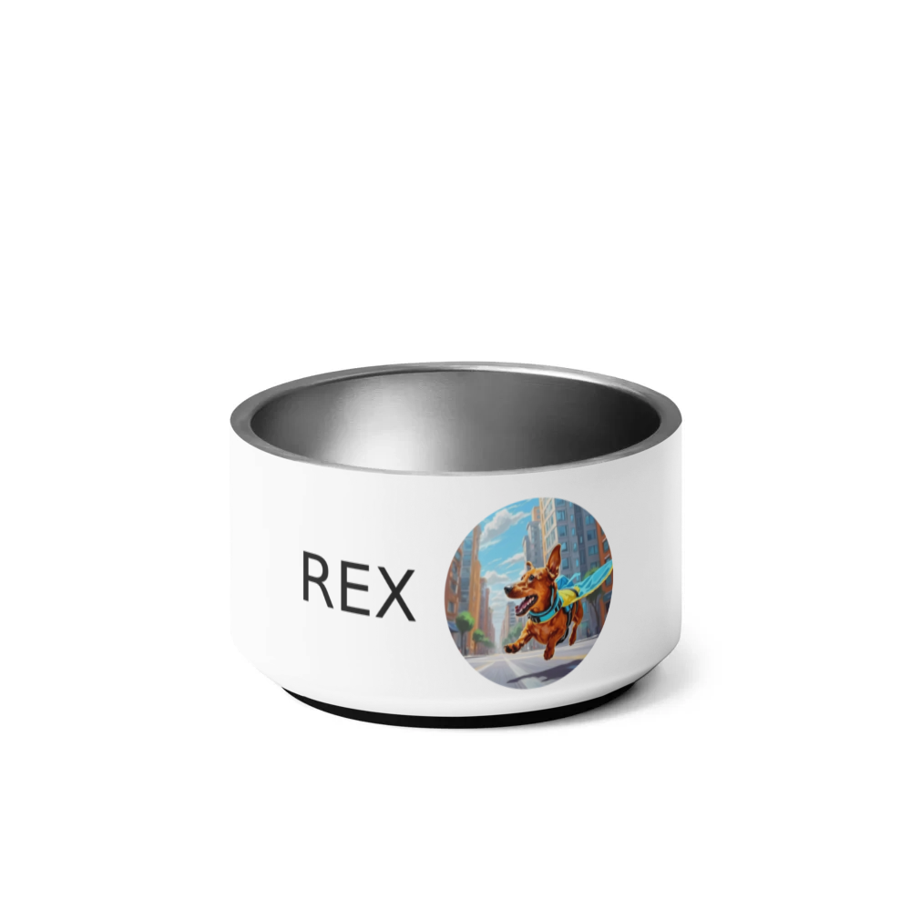 PugMug Custom Rex Pet Bowl
