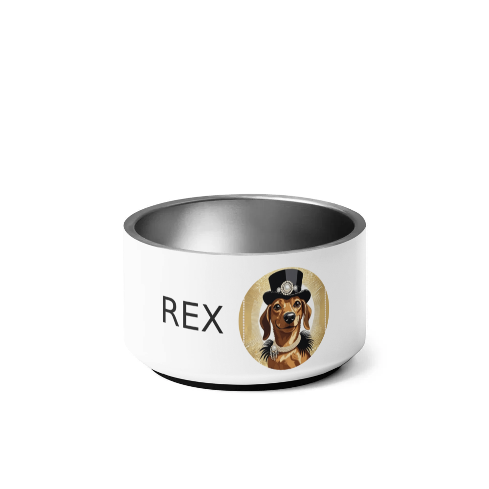 PugMug Custom Rex Pet Bowl