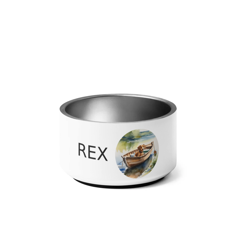 PugMug Custom Rex Pet Bowl