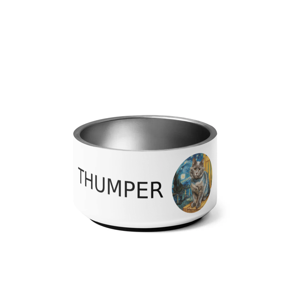 PugMug Custom Thumper Pet Bowl