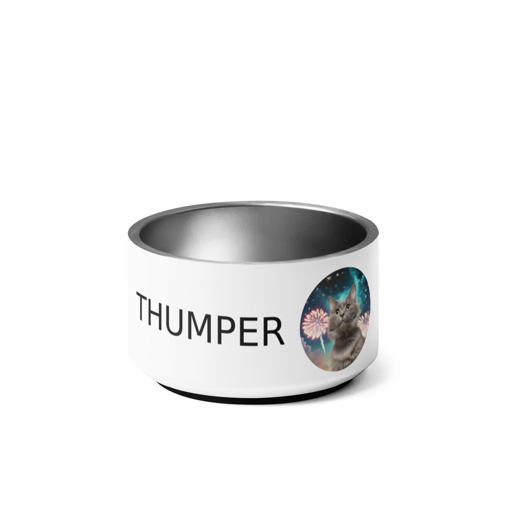PugMug Custom Thumper Pet Bowl