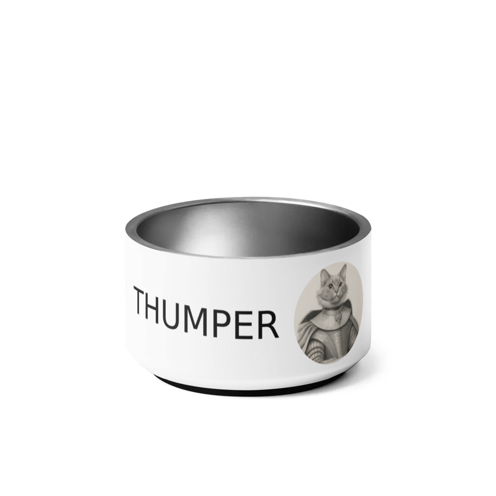 PugMug Custom Thumper Pet Bowl