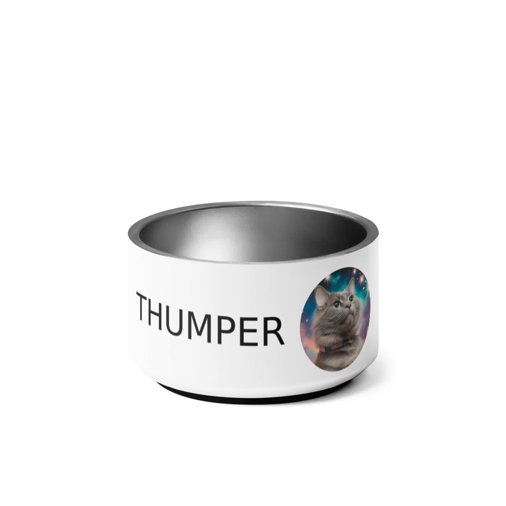 PugMug Custom Thumper Pet Bowl