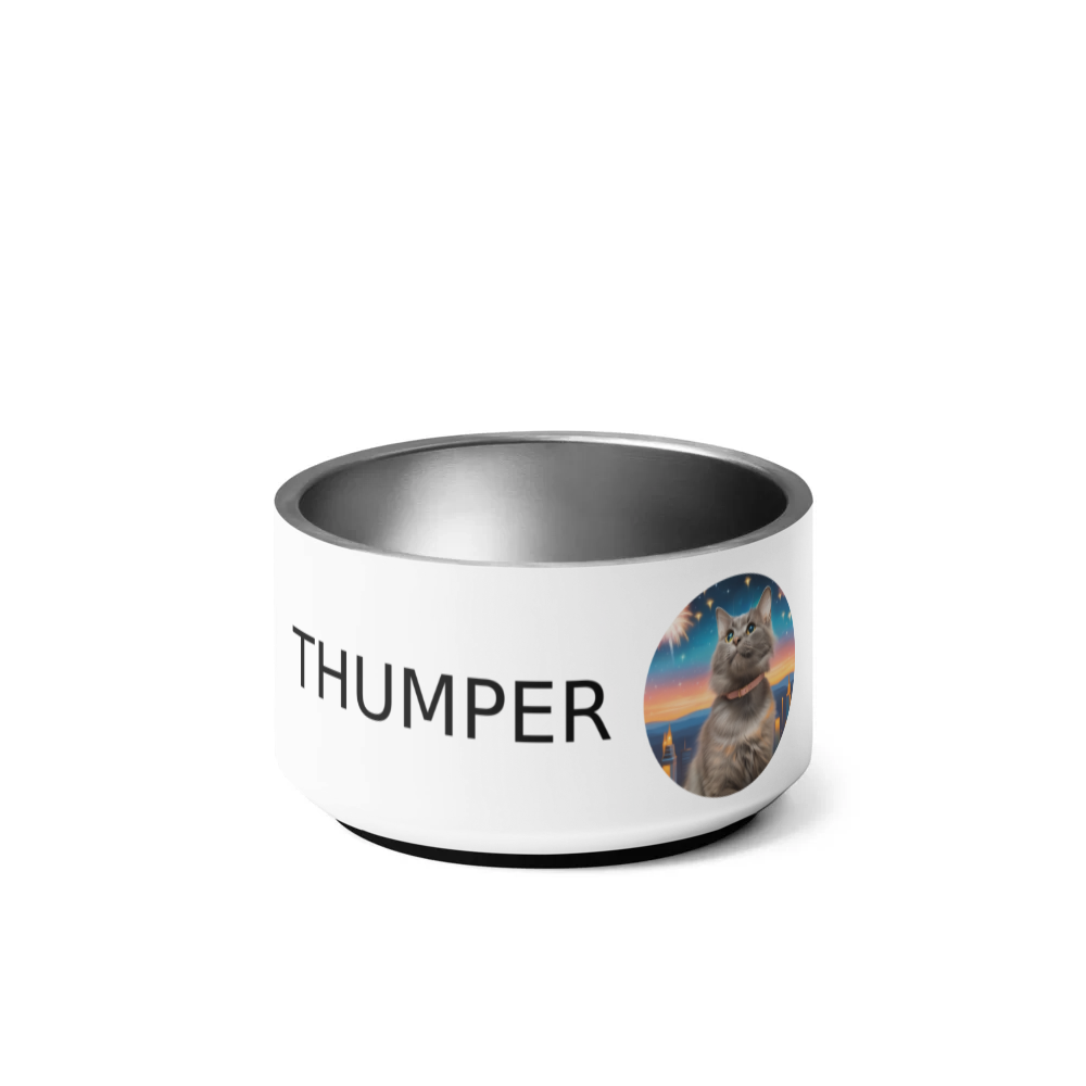 PugMug Custom Thumper Pet Bowl