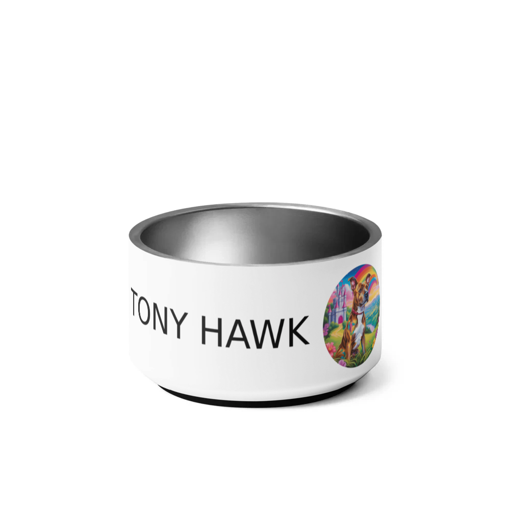 PugMug Custom Tony Hawk Pet Bowl