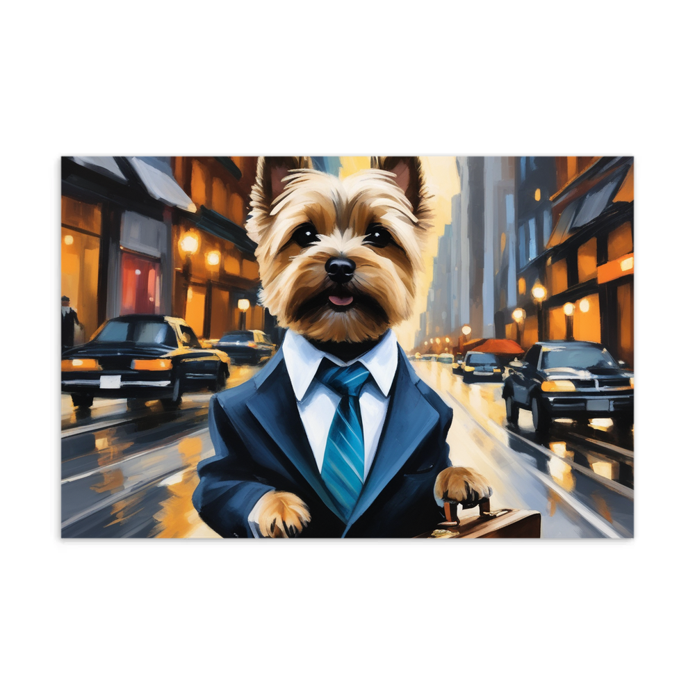 PugMug Custom Cairn Terrier Postcard