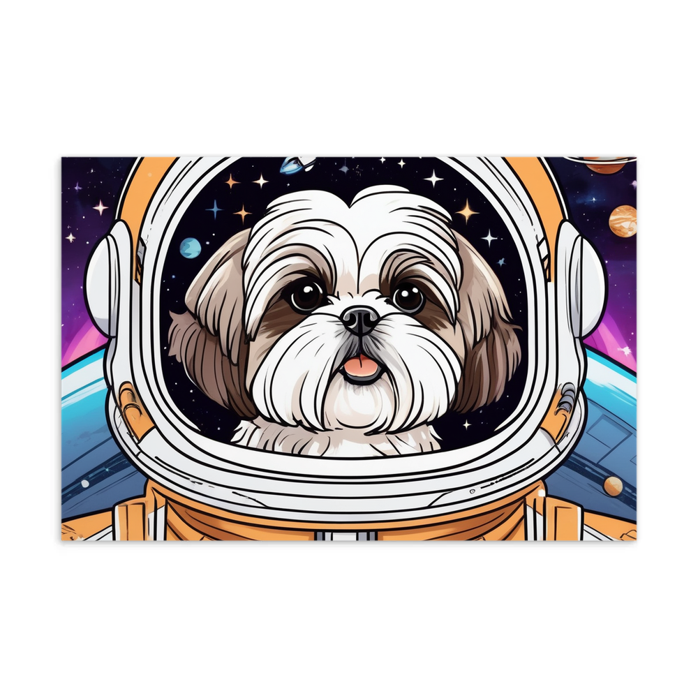 PugMug Custom Shih Tzu Postcard