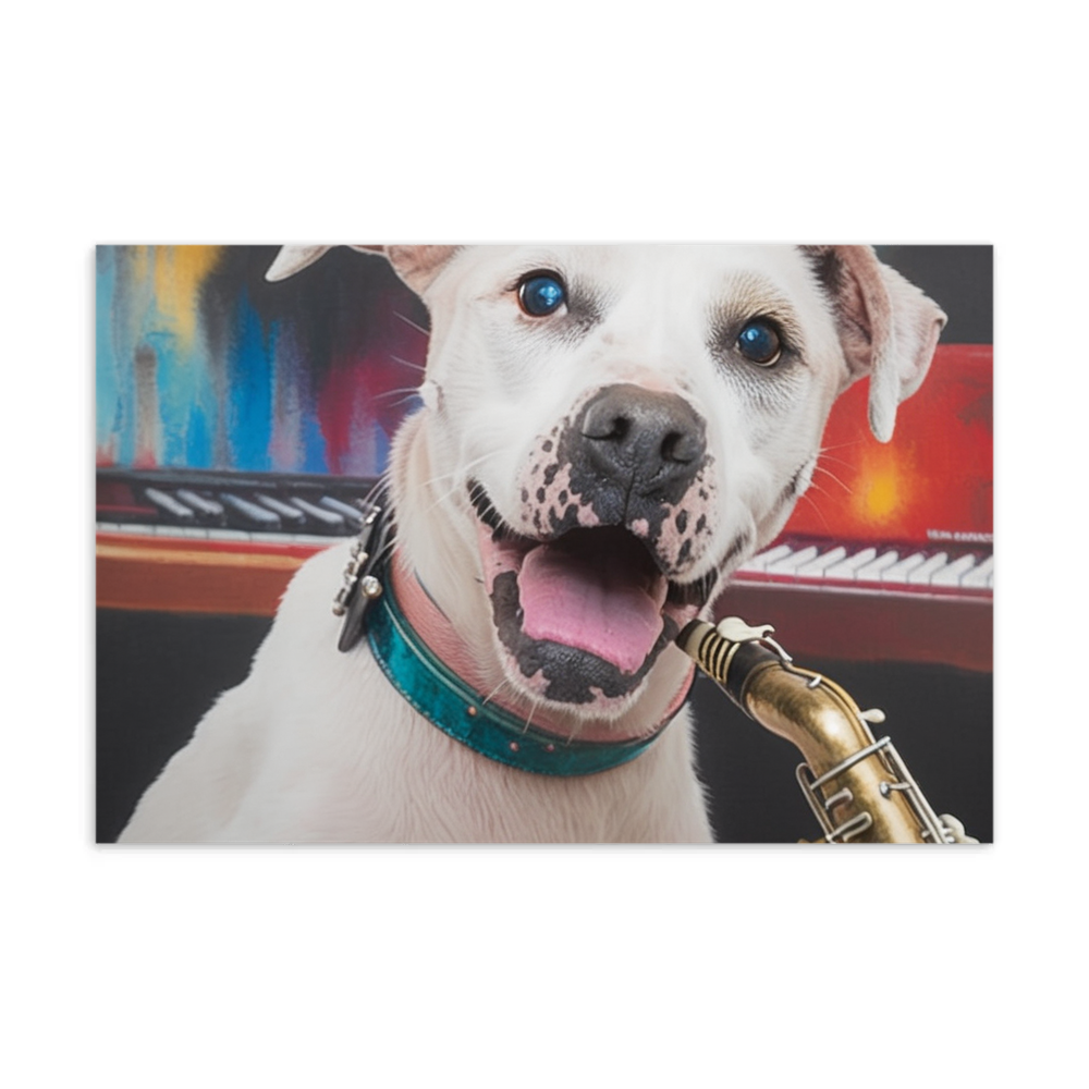 PugMug Custom Melody Postcard