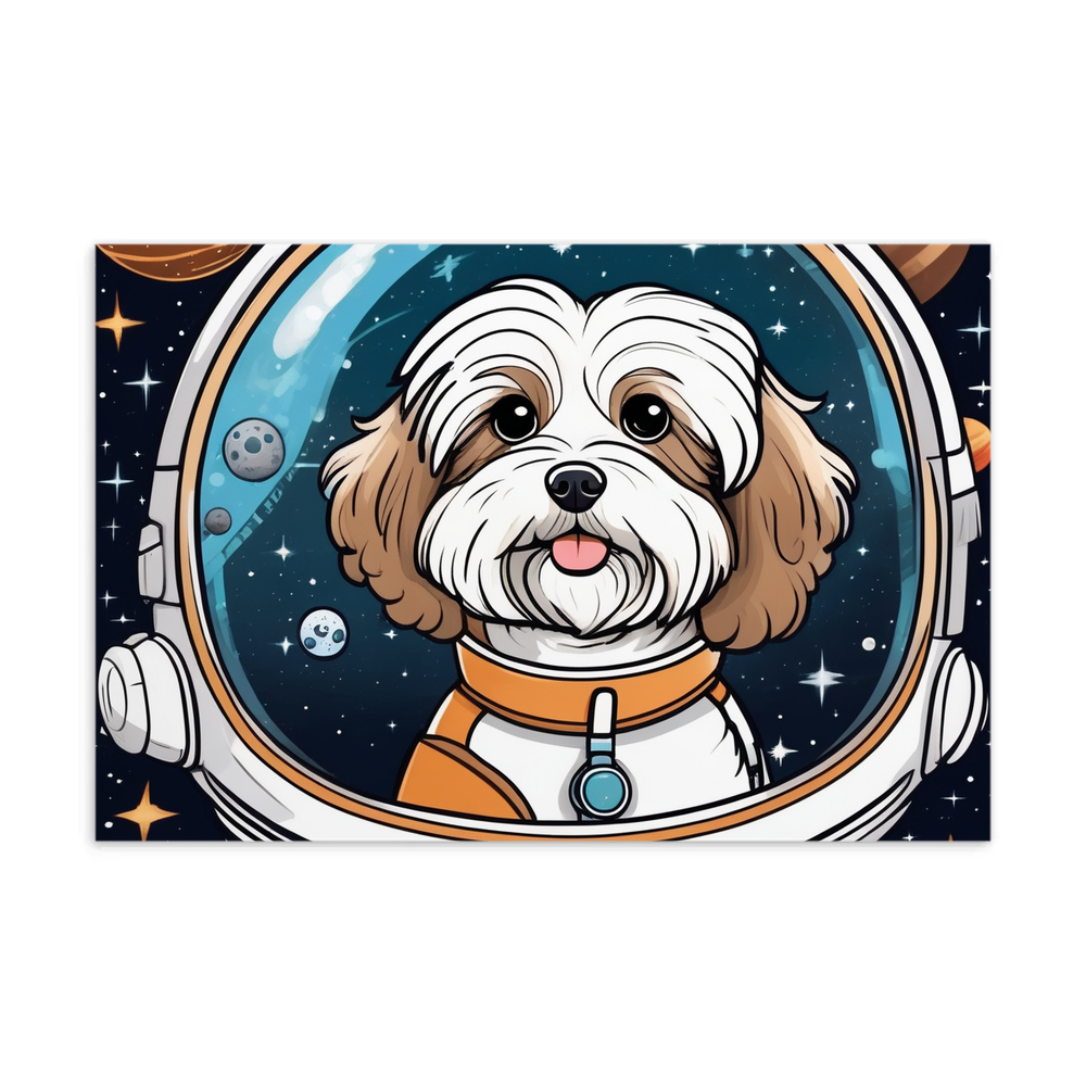 PugMug Custom Tan Havanese Dog Postcard