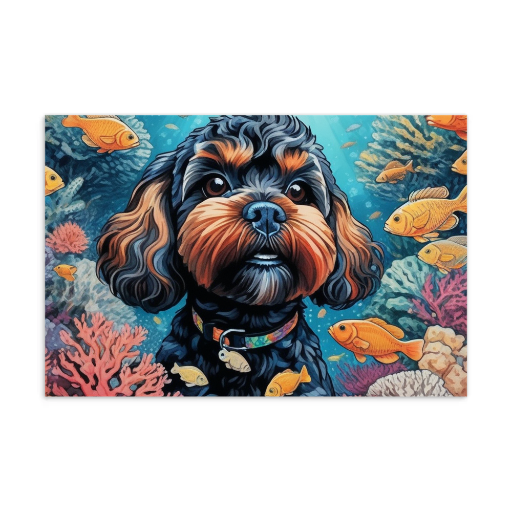 PugMug Custom Lily Postcard