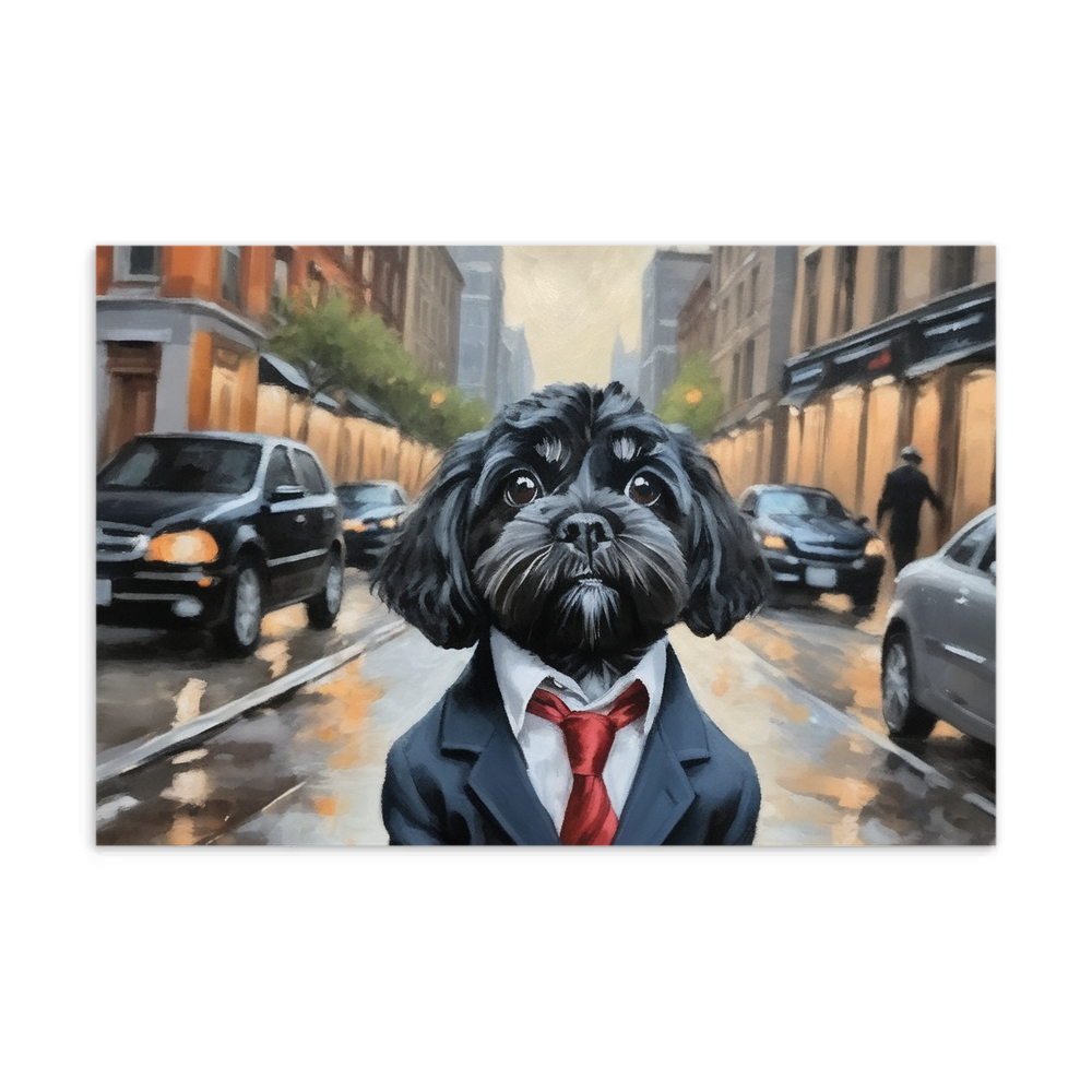 PugMug Custom Lily Postcard