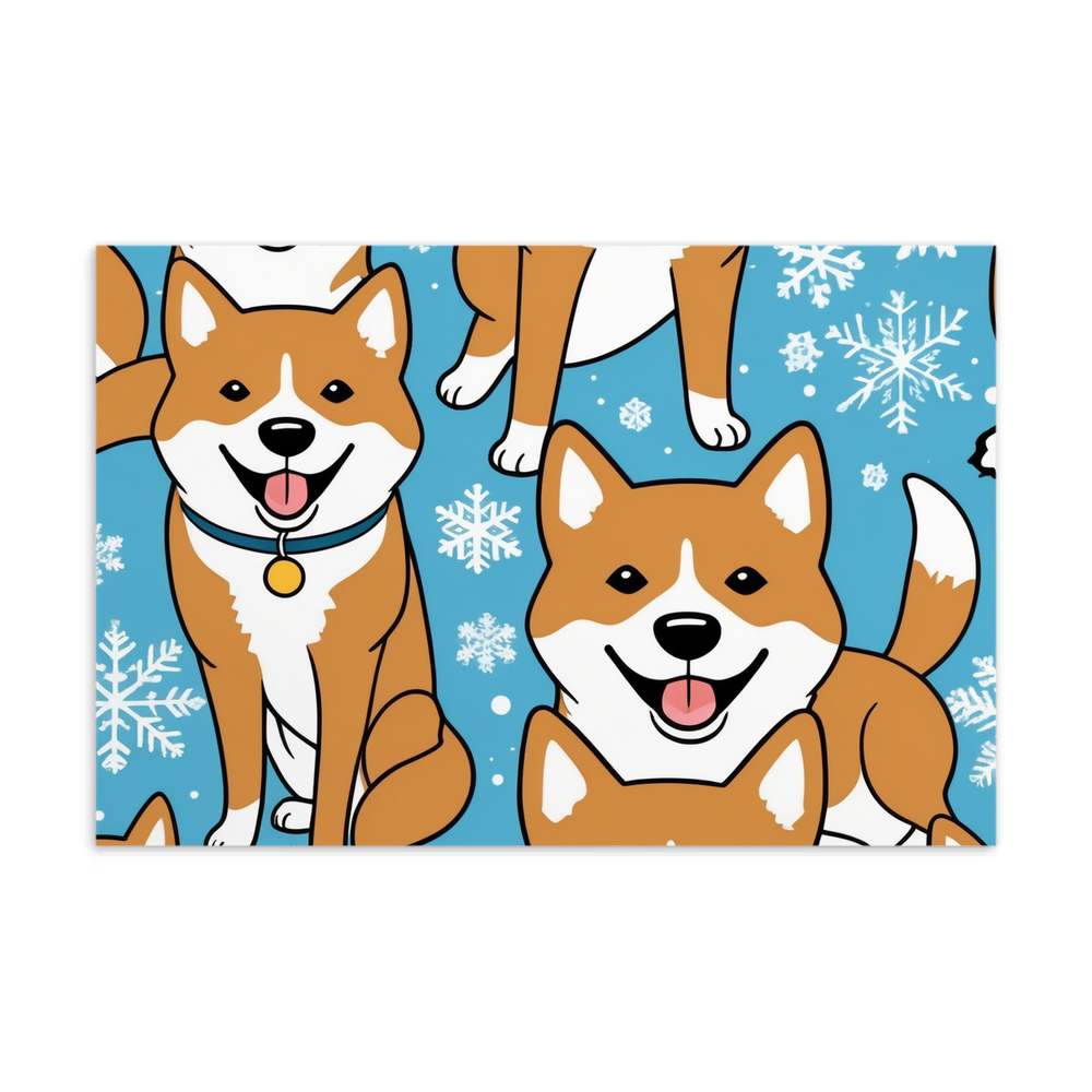 PugMug Custom Shiba Inu Postcard