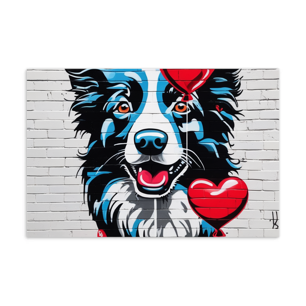 PugMug Custom Border Collie Postcard