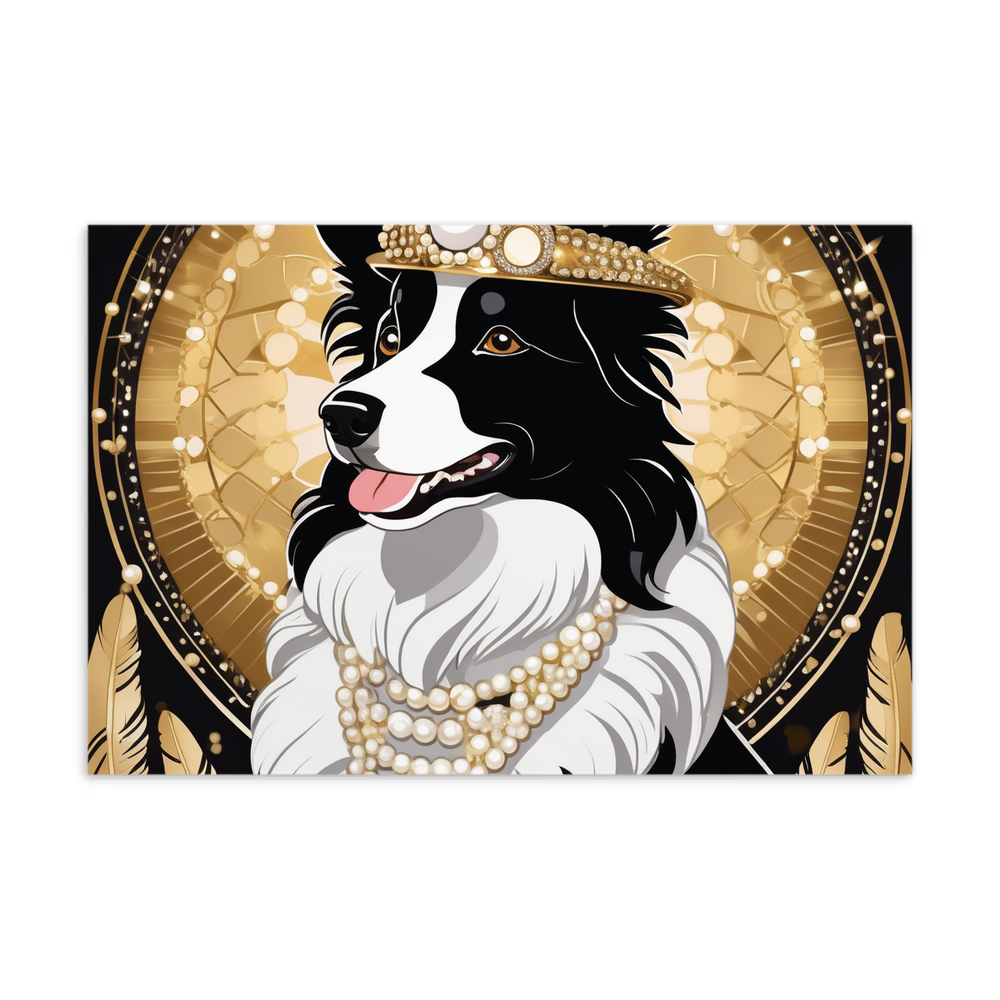 PugMug Custom Border Collie Postcard
