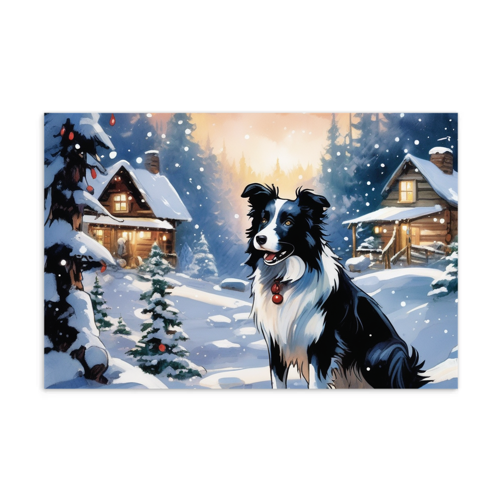 PugMug Custom Border Collie Postcard