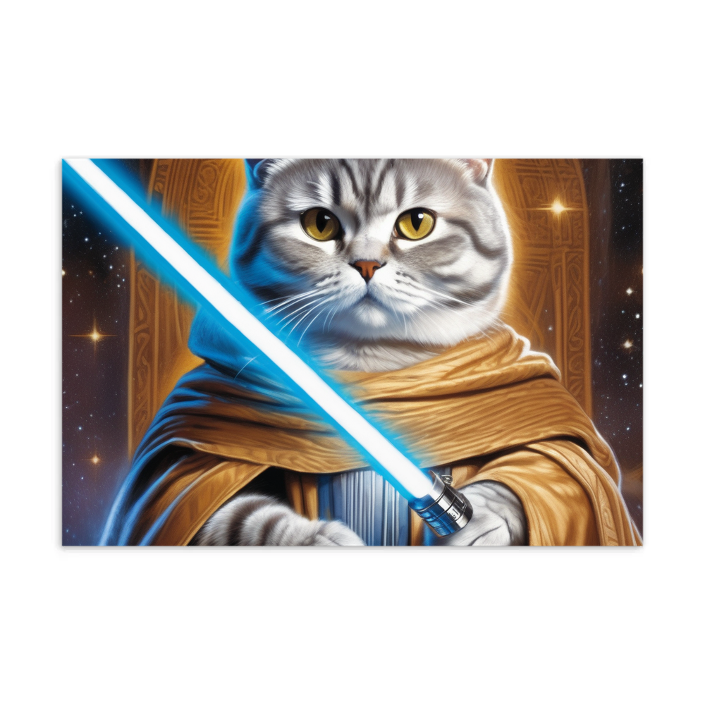 PugMug Custom Tabby British Shorthair Cat Postcard