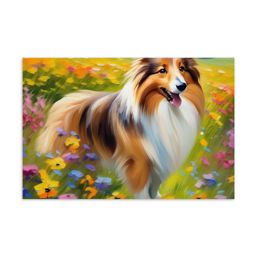 PugMug Custom Shetland Sheepdog Postcard