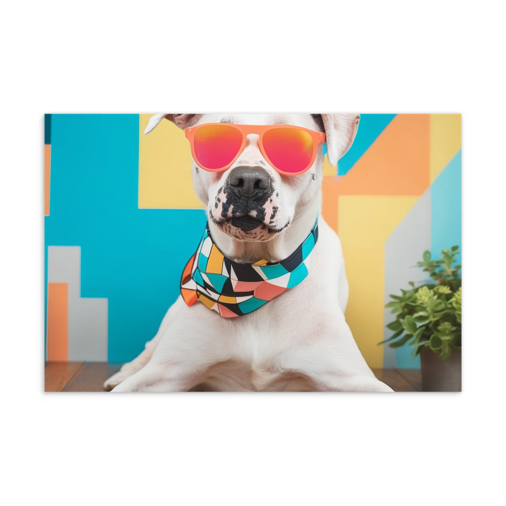 PugMug Custom Melody Postcard