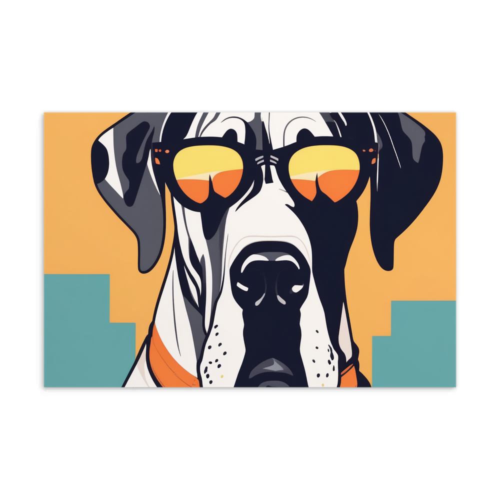 PugMug Custom Great Dane Postcard