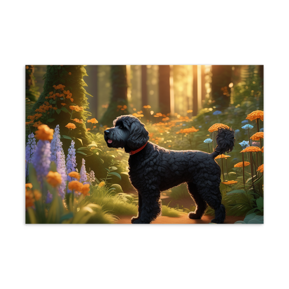 PugMug Custom Portuguese Water Dog Postcard