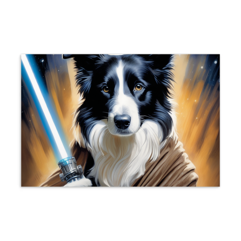 PugMug Custom Border Collie Postcard