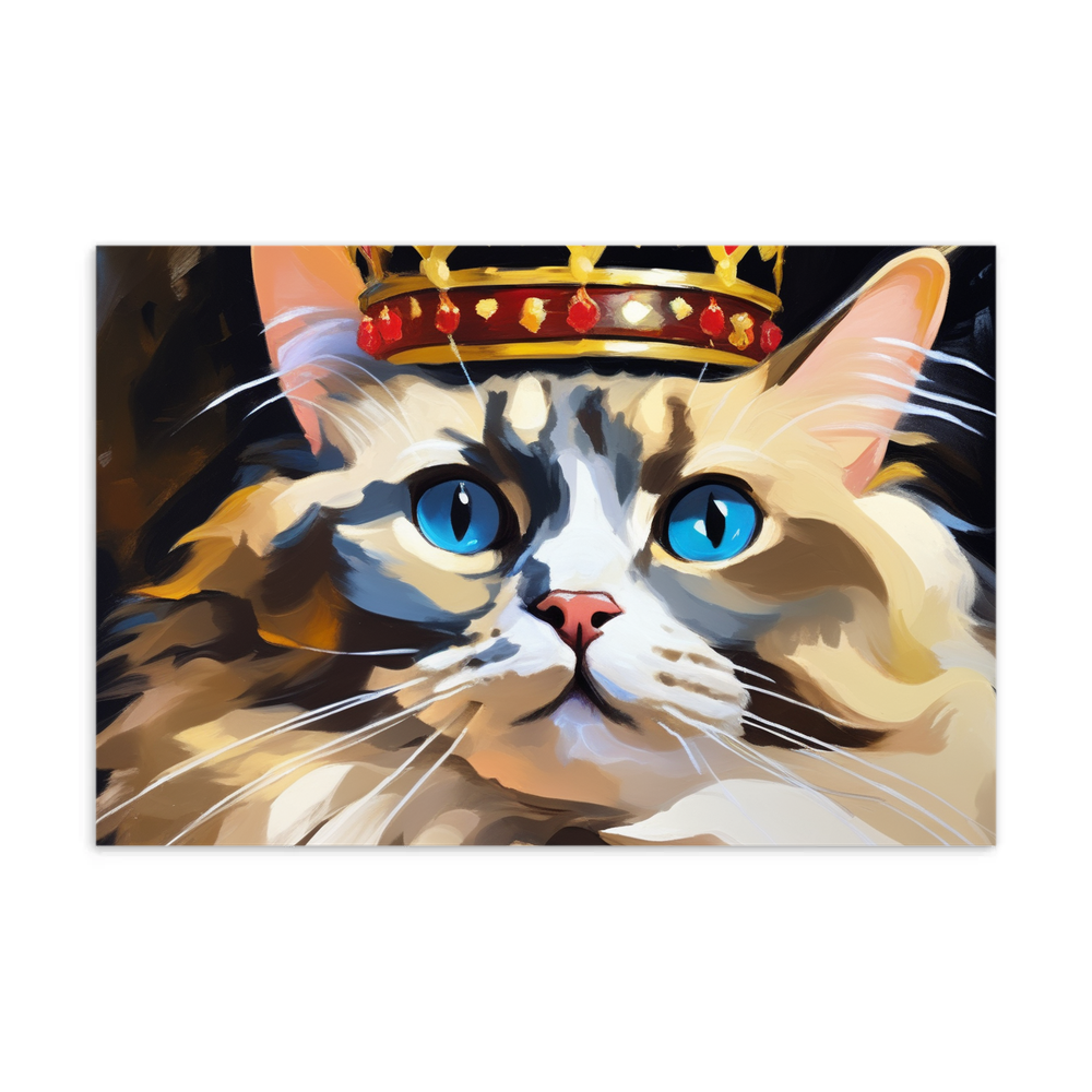 PugMug Custom Tabby Ragdoll Cat Postcard