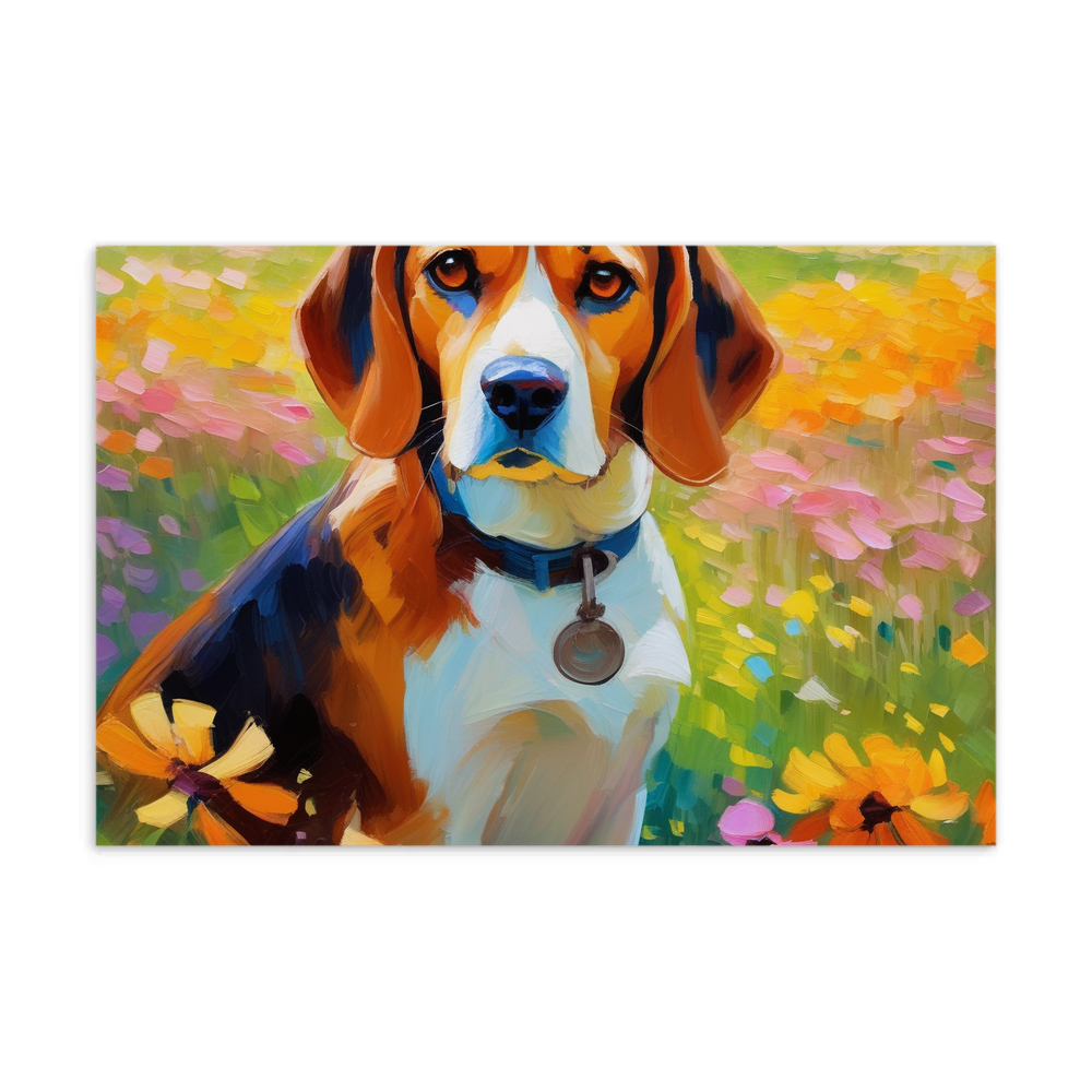 PugMug Custom Beagle Postcard