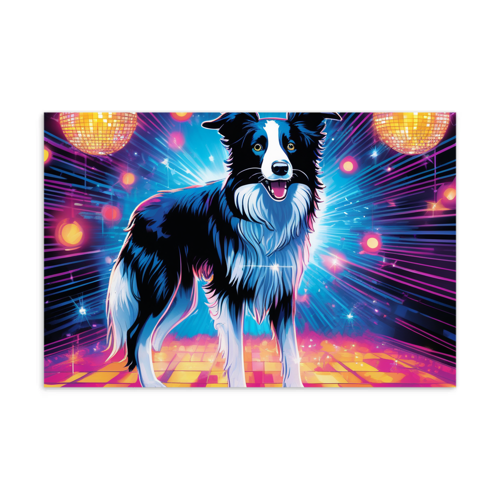 PugMug Custom Border Collie Postcard