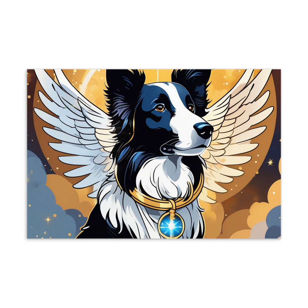 PugMug Custom Border Collie Postcard