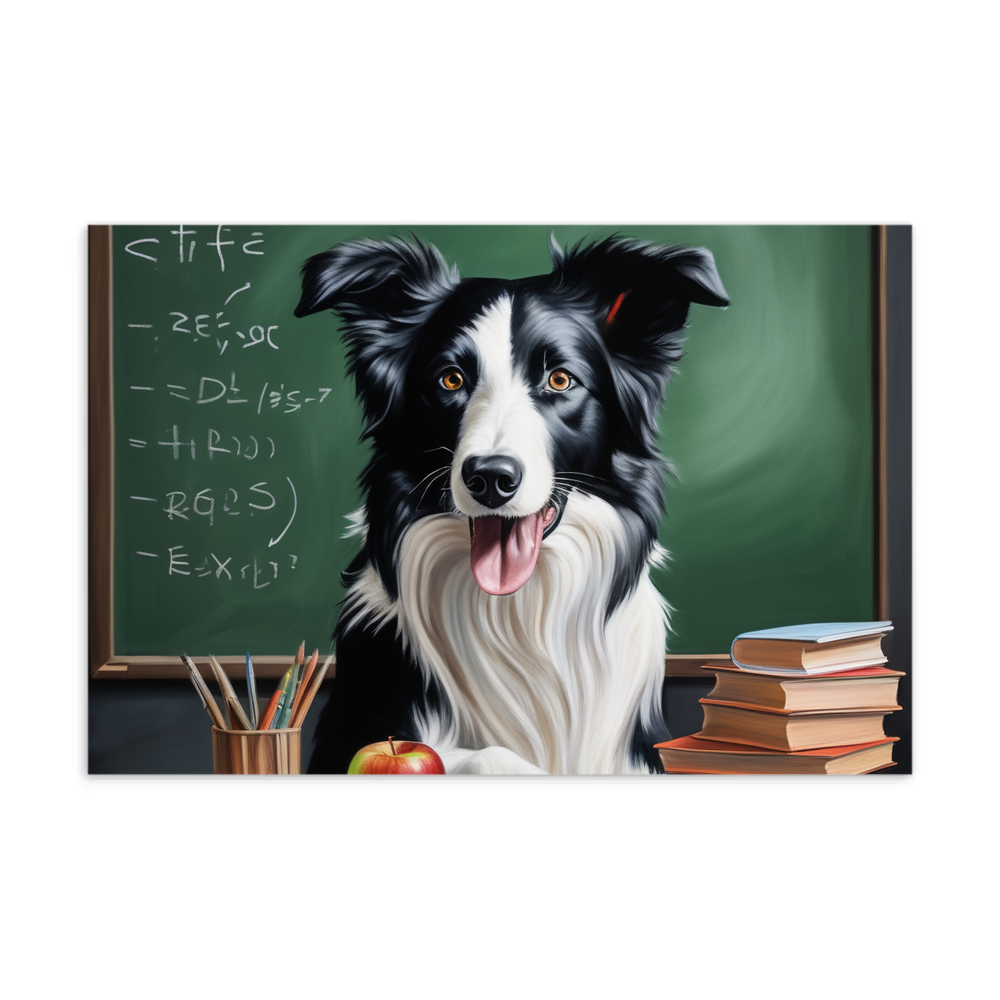 PugMug Custom Border Collie Postcard