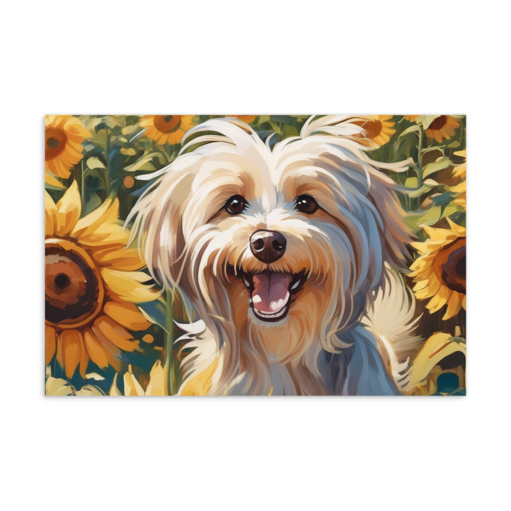 PugMug Custom Tan Havanese Dog Postcard