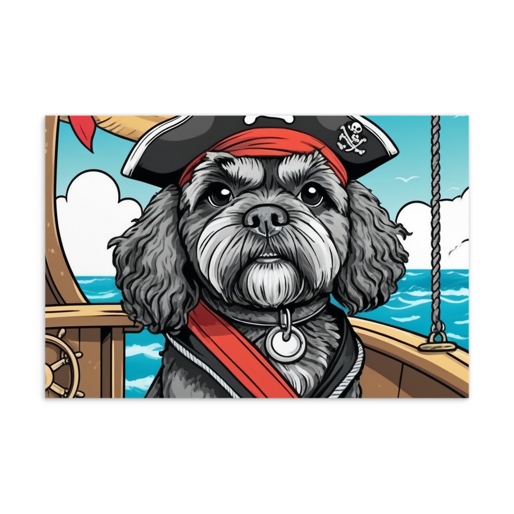 PugMug Custom Lily Postcard