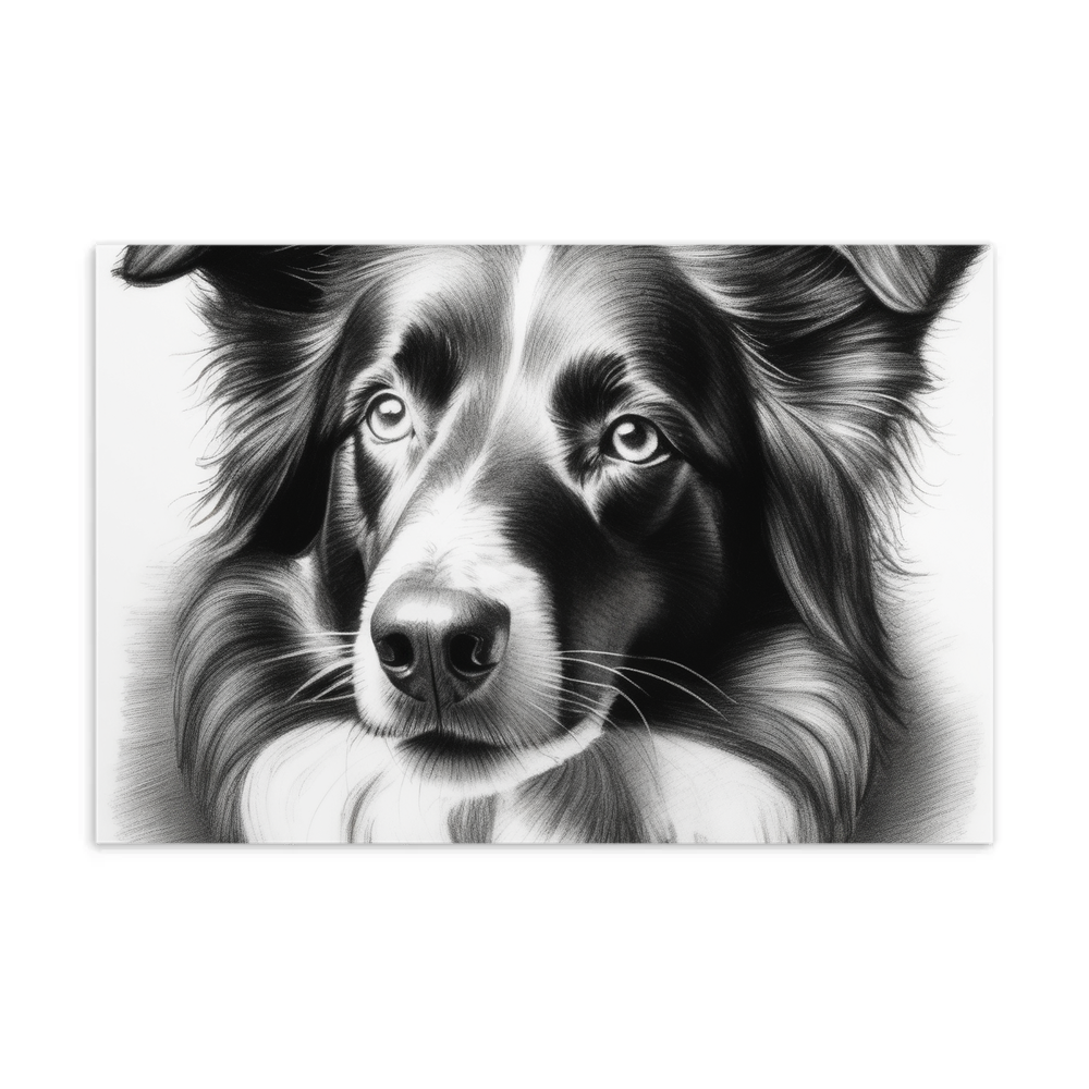 PugMug Custom Border Collie Postcard
