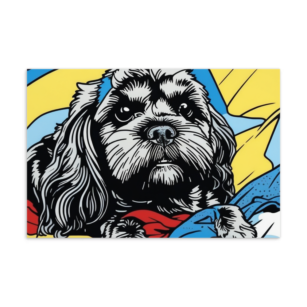 PugMug Custom Lily Postcard