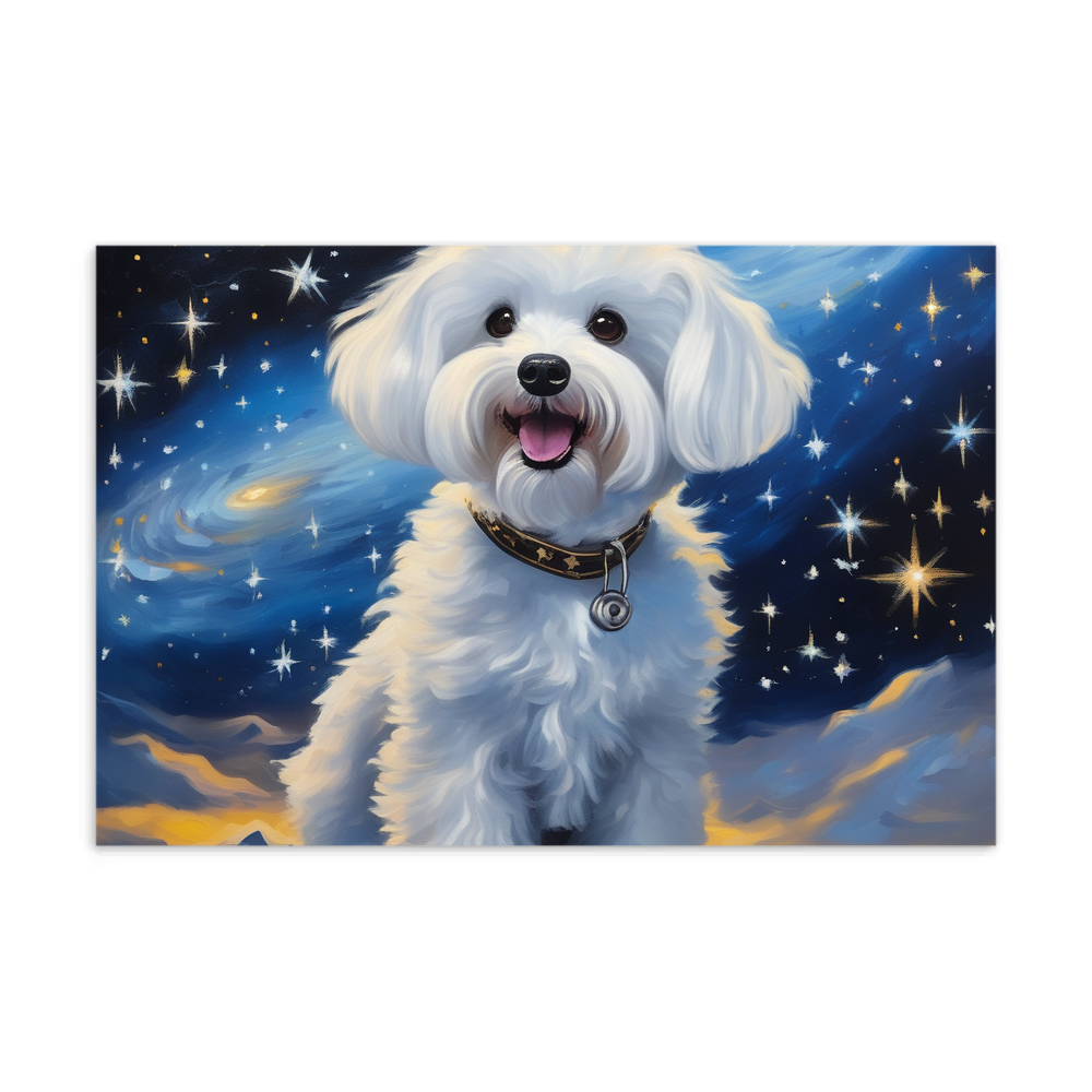 PugMug Custom Bichons Frise Postcard